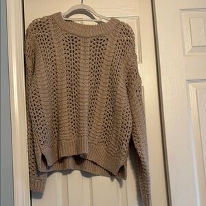 Beige Knit Sweater